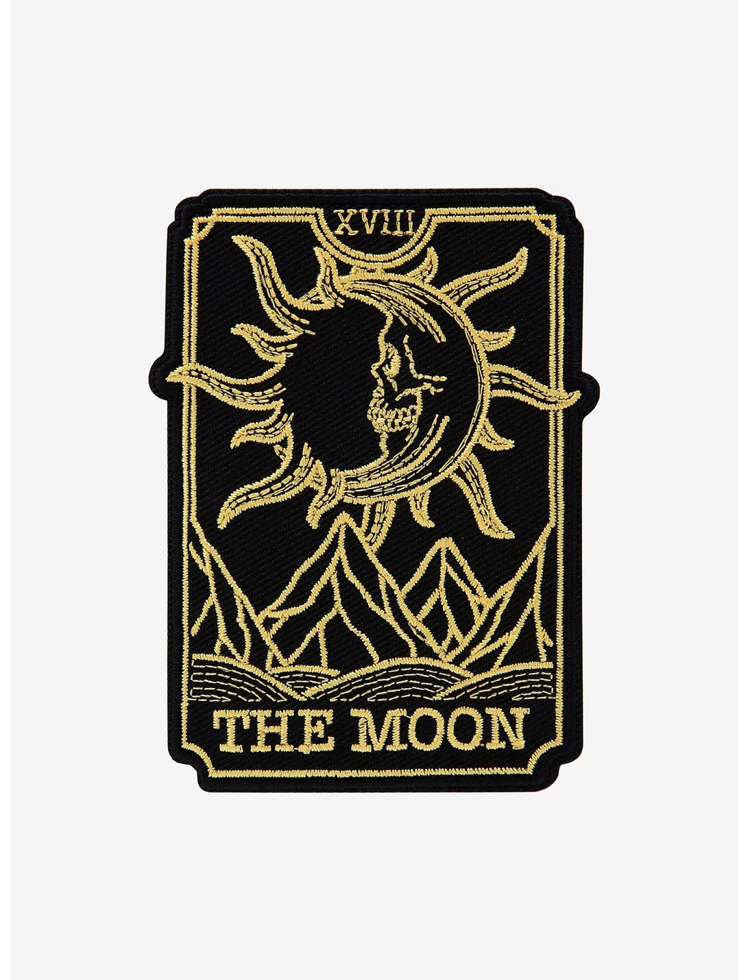 Moon Tarot Card Patch, , hi-res