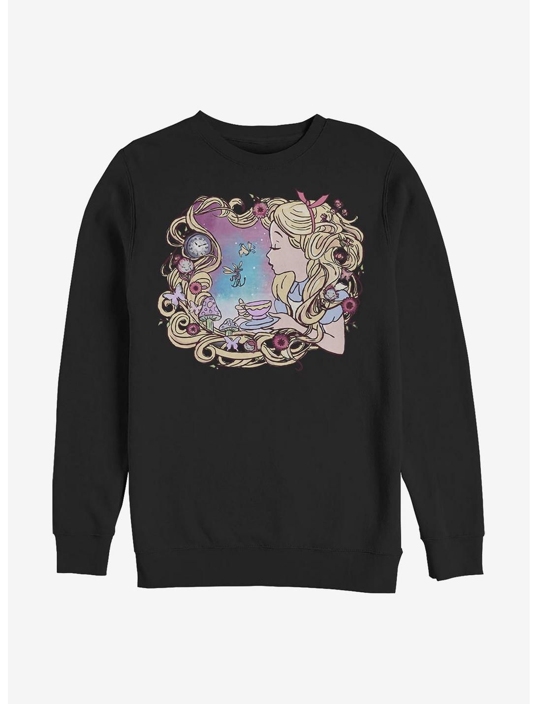 Disney Alice In Wonderland Alice Dream Sweatshirt, BLACK, hi-res