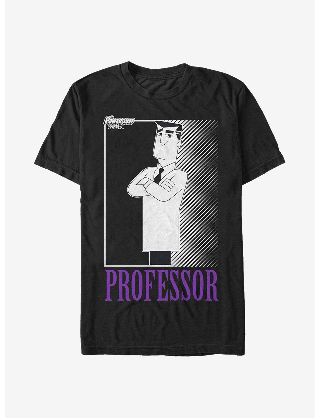 The Powerpuff Girls Professor Utonium T-Shirt, BLACK, hi-res