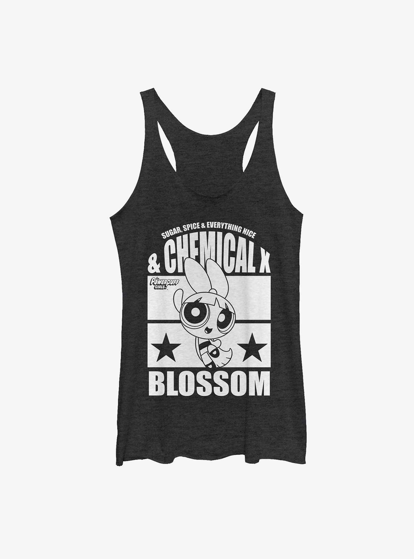 The Powerpuff Girls Chemical X Blossom Womens Tank Top, , hi-res