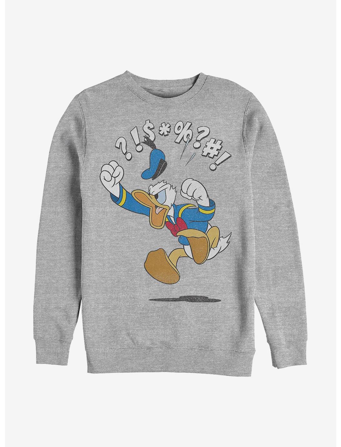 Disney Donald Duck Jump Sweatshirt, ATH HTR, hi-res