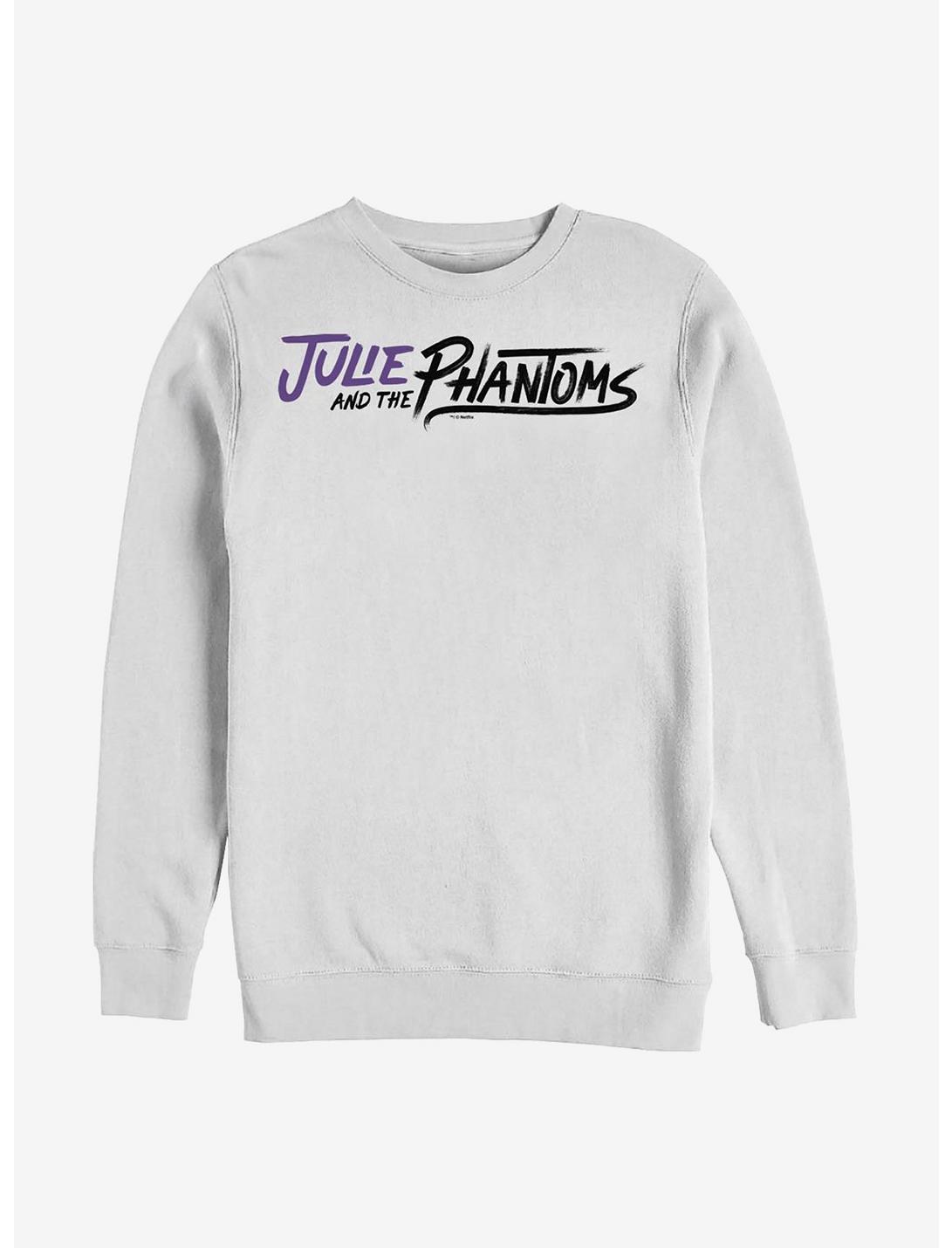 Julie And The Phantoms Horizontal Logo Sweatshirt, WHITE, hi-res