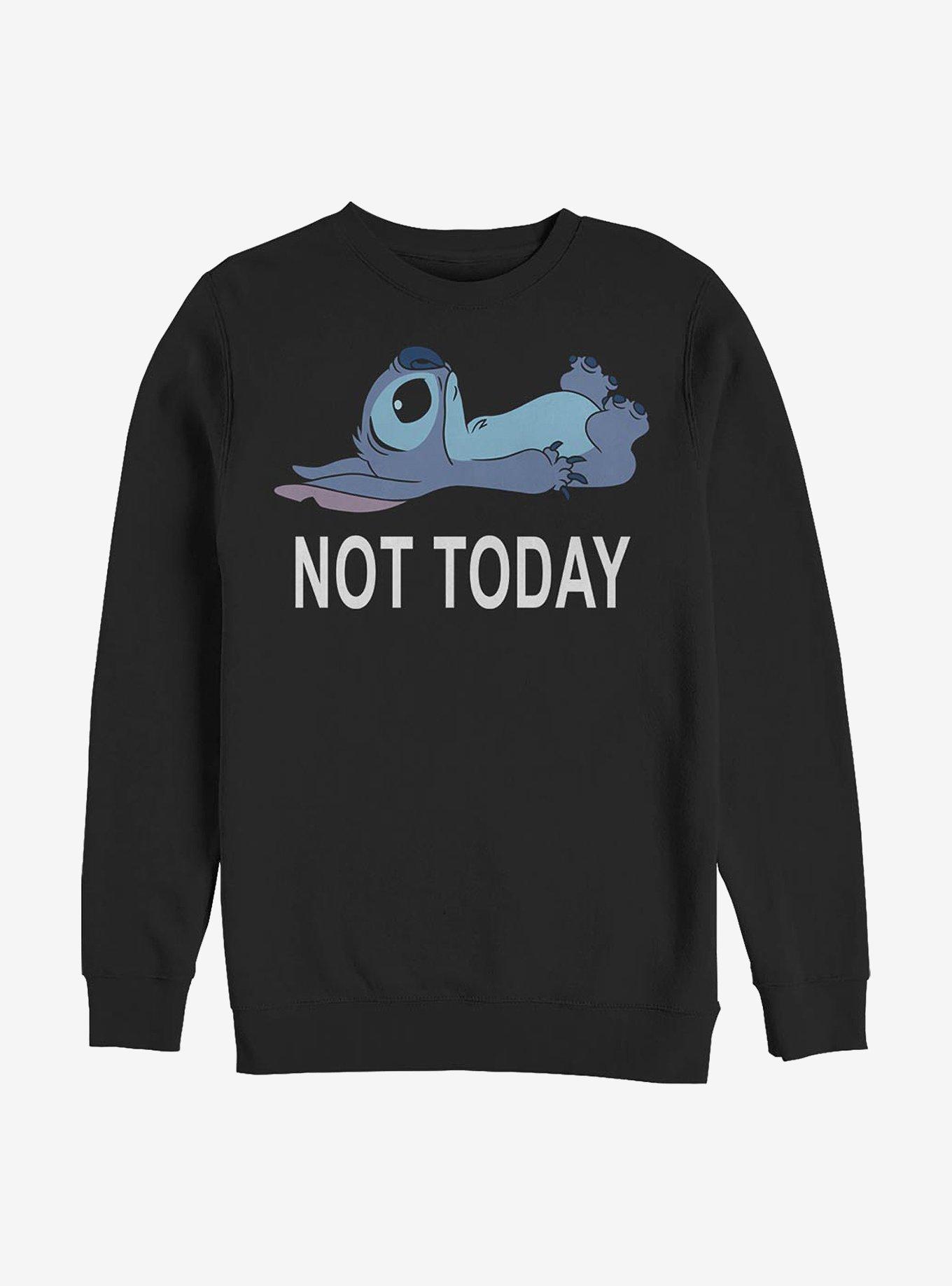 Disney Lilo And Stitch Not Today Sweatshirt, , hi-res