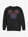 Disney Mickey Mouse Mandala Fill Sweatshirt, BLACK, hi-res