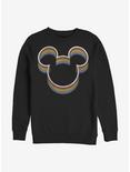 Plus Size Disney Mickey Mouse Rainbow Ears Sweatshirt, BLACK, hi-res