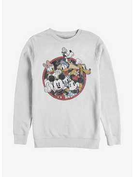 Disney Mickey Mouse Retro Groupie Sweatshirt, , hi-res