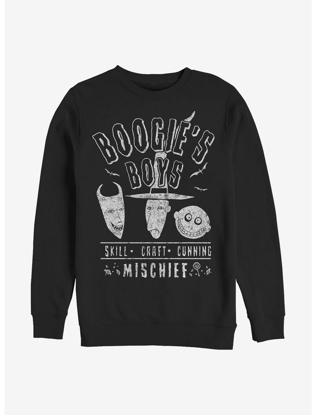 Disney Nightmare Before Christmas Boogie's Boys Sweatshirt, BLACK, hi-res
