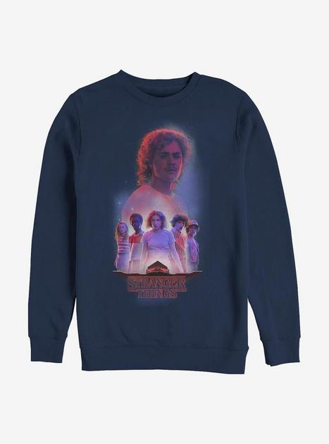 Stranger Things Billy Hargrove Starcourt Sweatshirt BLUE BoxLunch