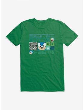Sonic The Hedgehog Gotta Go Fast T-Shirt, KELLY GREEN, hi-res