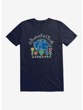 Sonic The Hedgehog Emerald Club Sonic T-Shirt, NAVY, hi-res