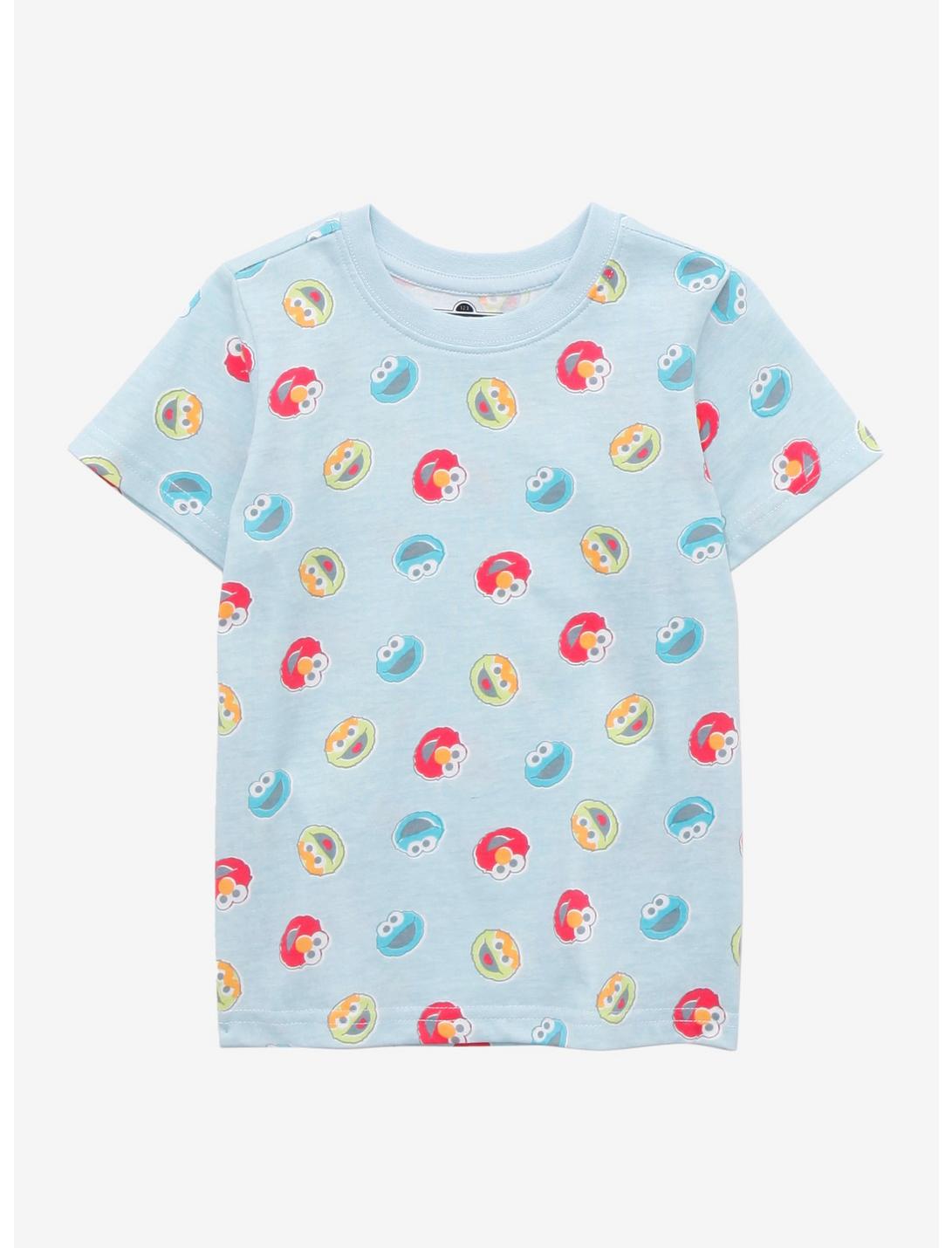 Sesame Street Monsters Toddler T-Shirt - BoxLunch Exclusive, LIGHT BLUE, hi-res