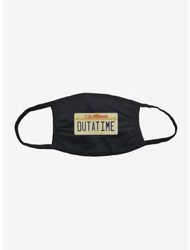 Back To The Future OUTATIME License Face Mask, , hi-res