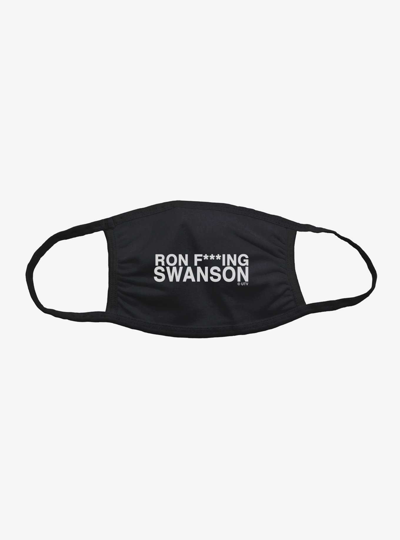 Parks And Recreation Ron F-Ing Swanson Face Mask, , hi-res