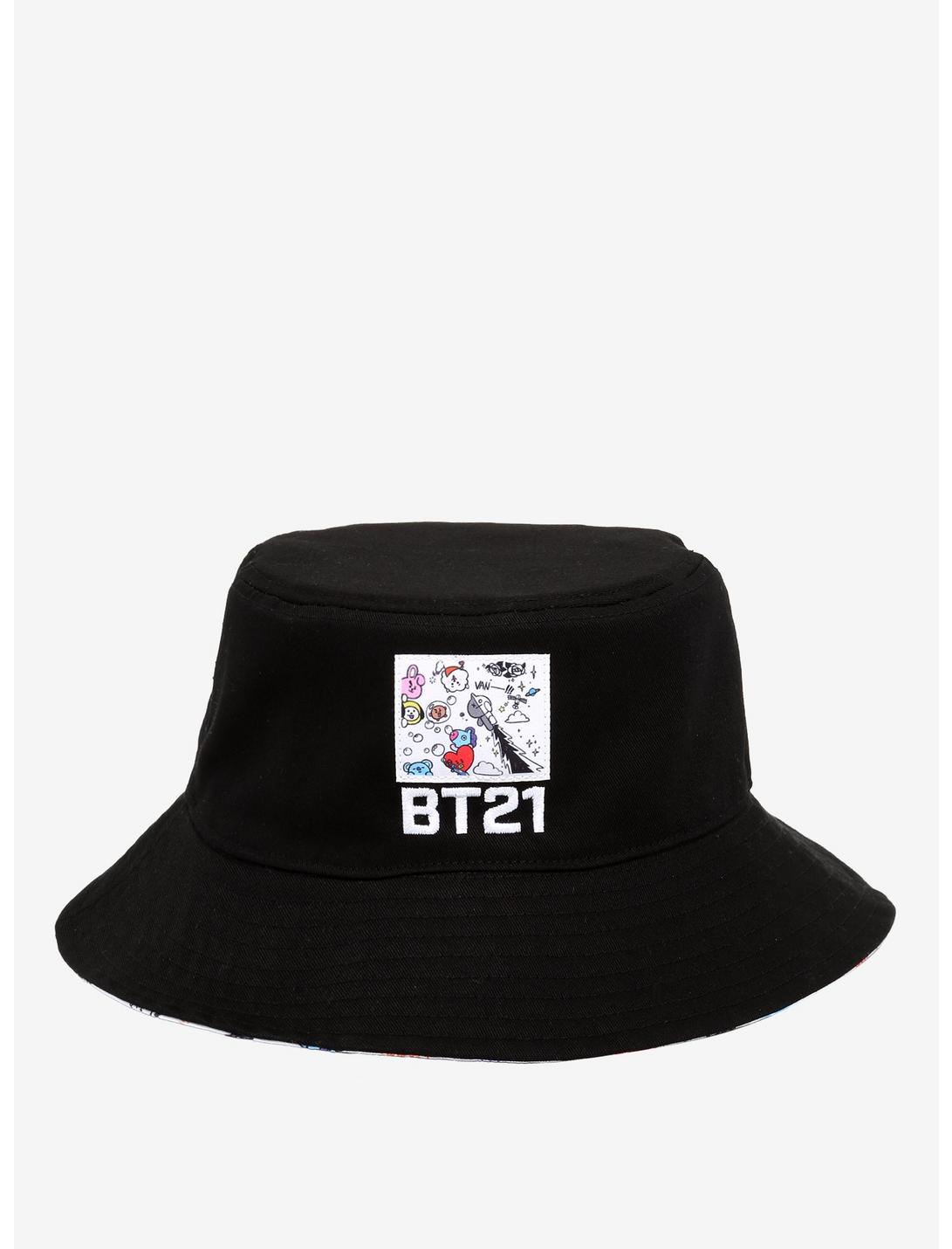 BT21 Group Reversible Bucket Hat, , hi-res