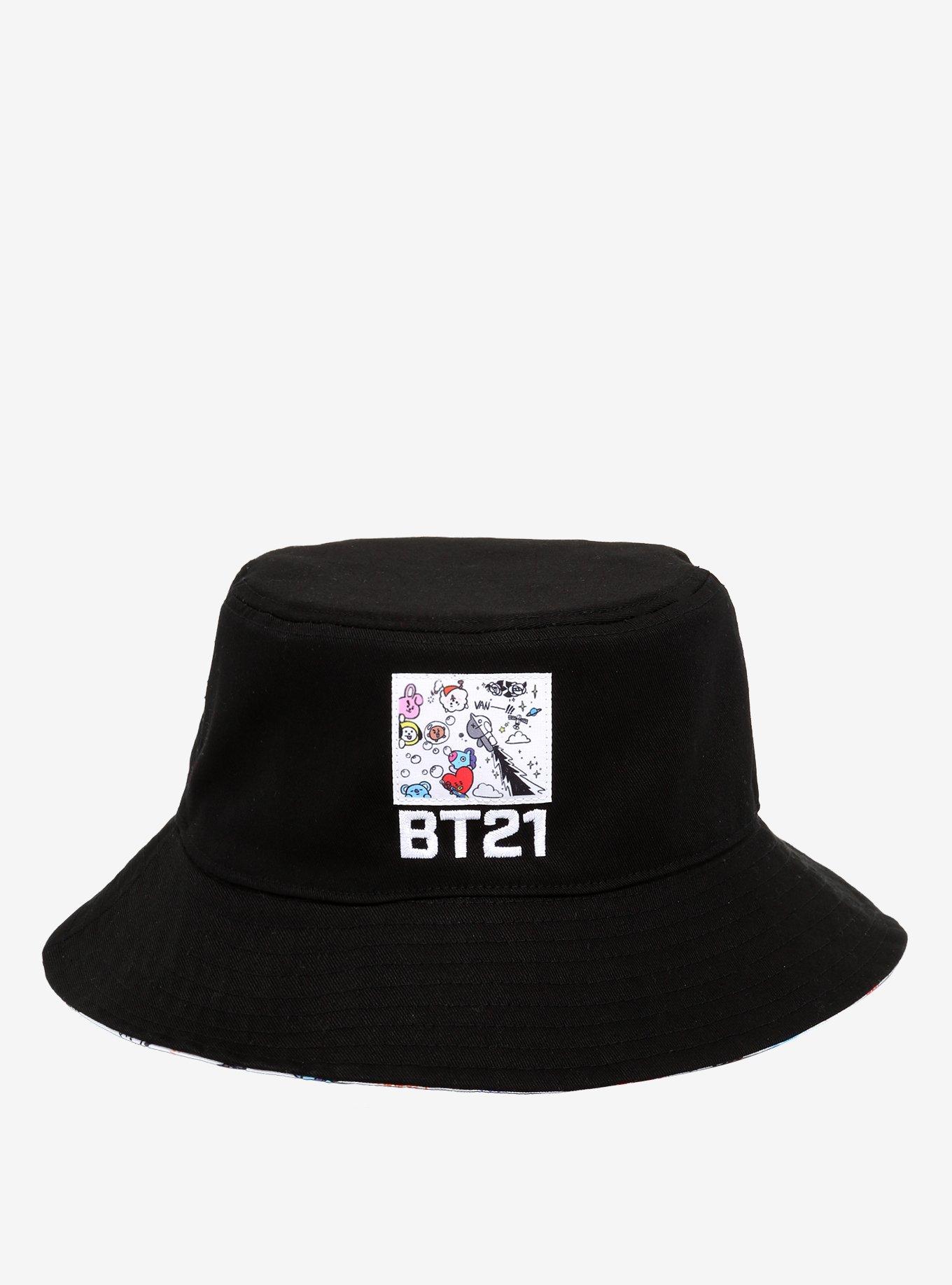 BT21 Group Reversible Bucket Hat, , hi-res