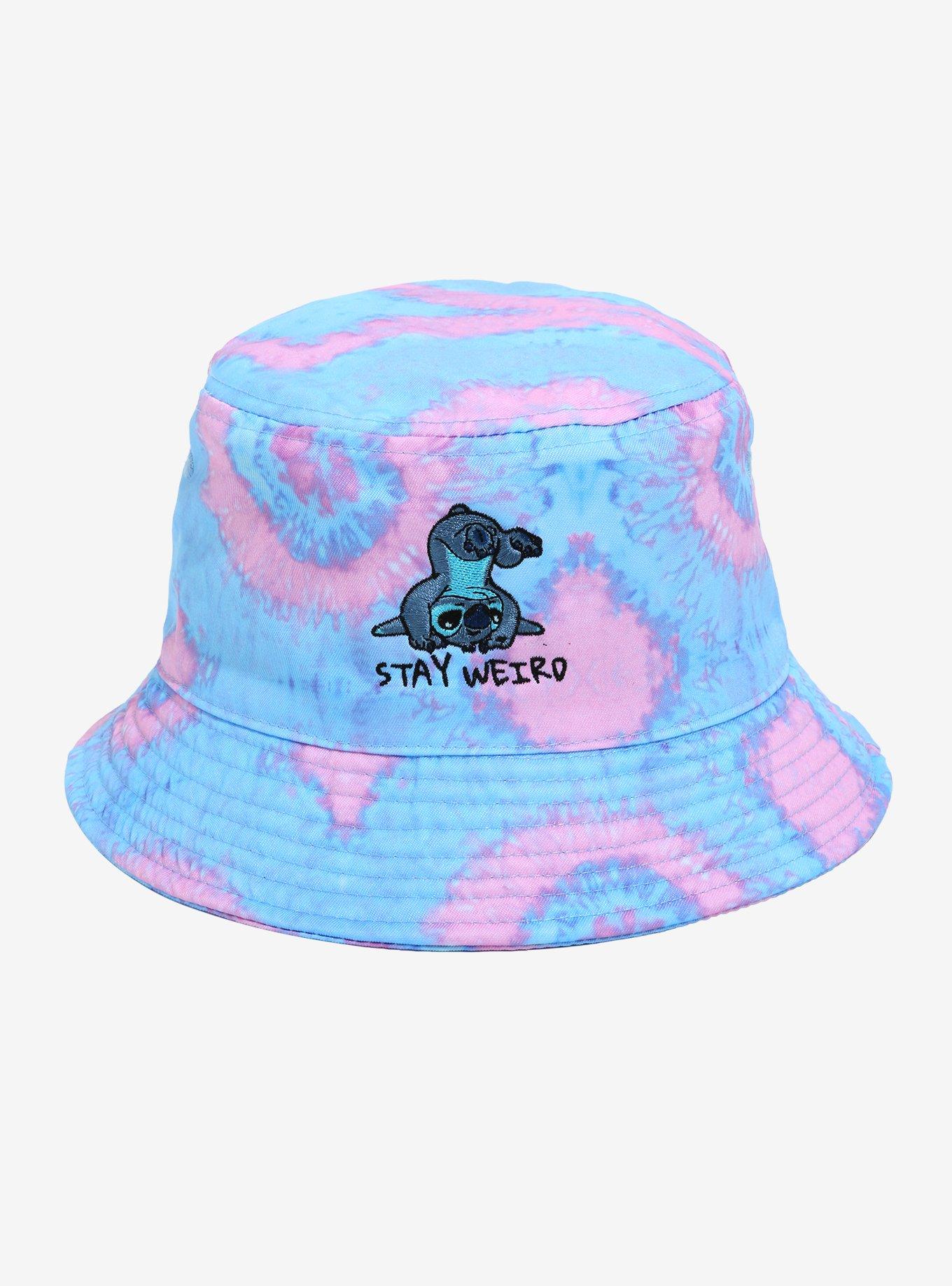 Disney Lilo & Stitch Stay Weird TieDye Bucket Hat Hot Topic