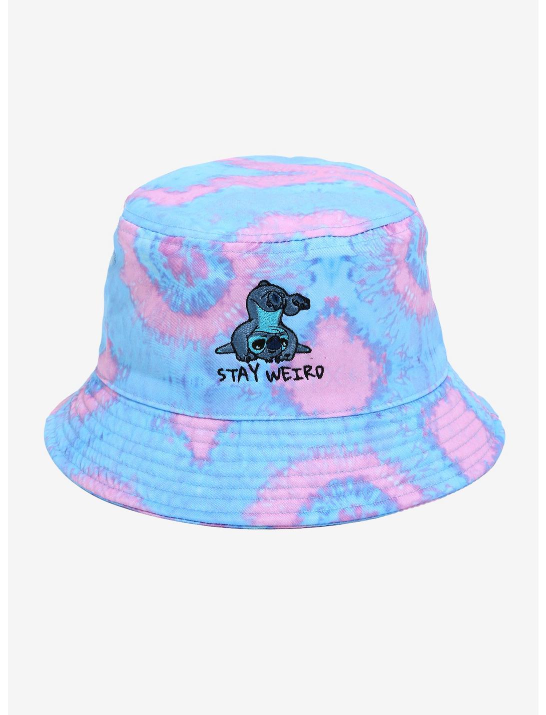 Disney Lilo & Stitch Stay Weird Tie-Dye Bucket Hat, , hi-res