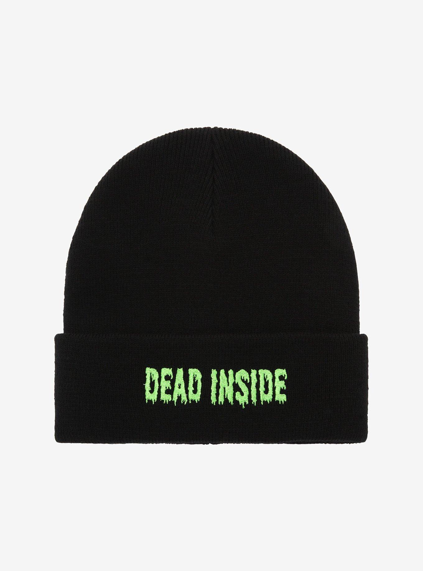 Dead Inside Beanie, , hi-res