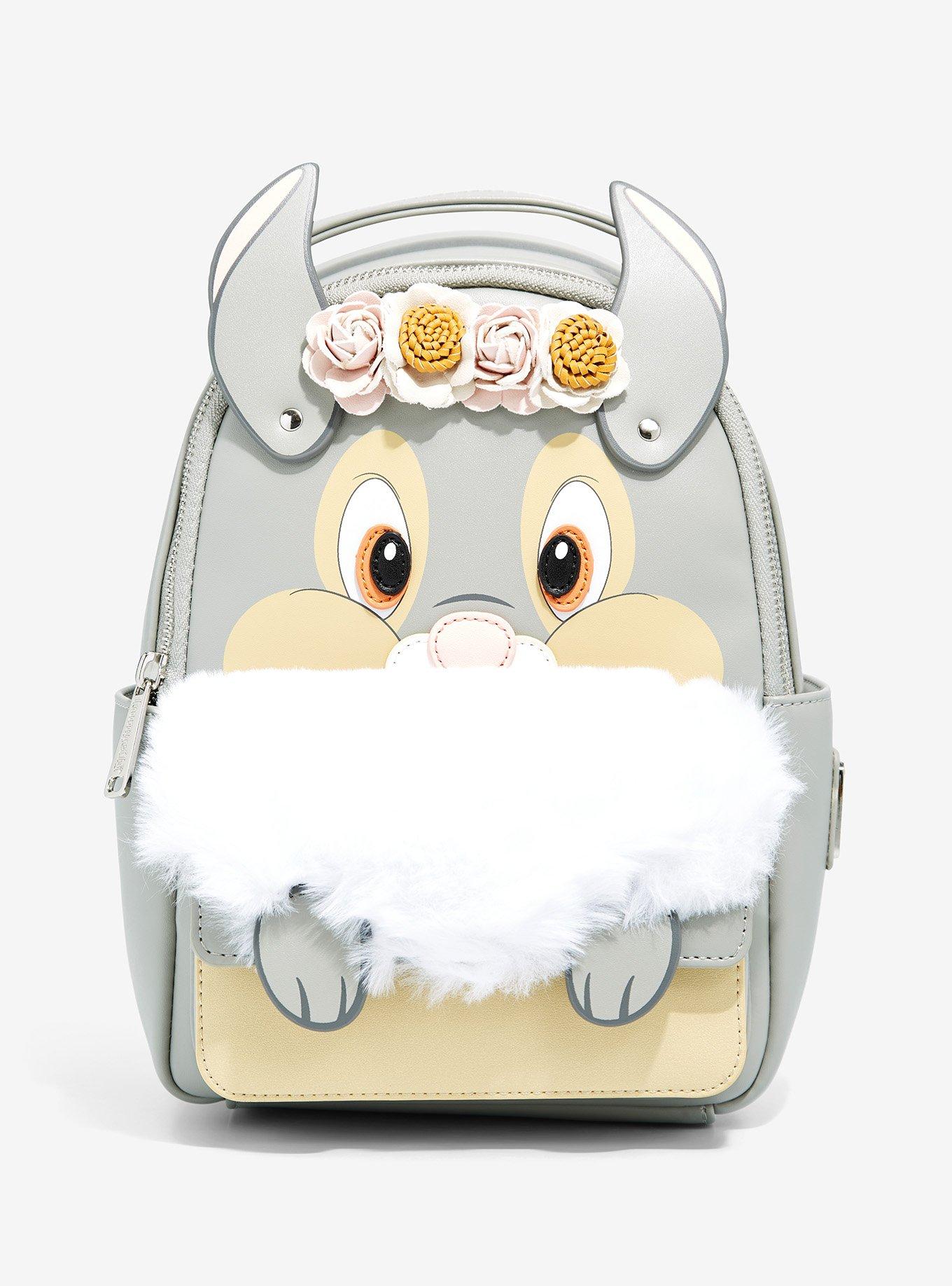 ☆Disney限定Loungefly Bambi and Thumper sleepingミニBackpack NWT Loungefly Bambi Floral Thumper AOP Disney Mini Backpack