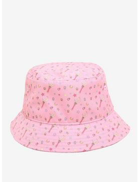 Sailor Moon Pink Icons Bucket Hat, , hi-res