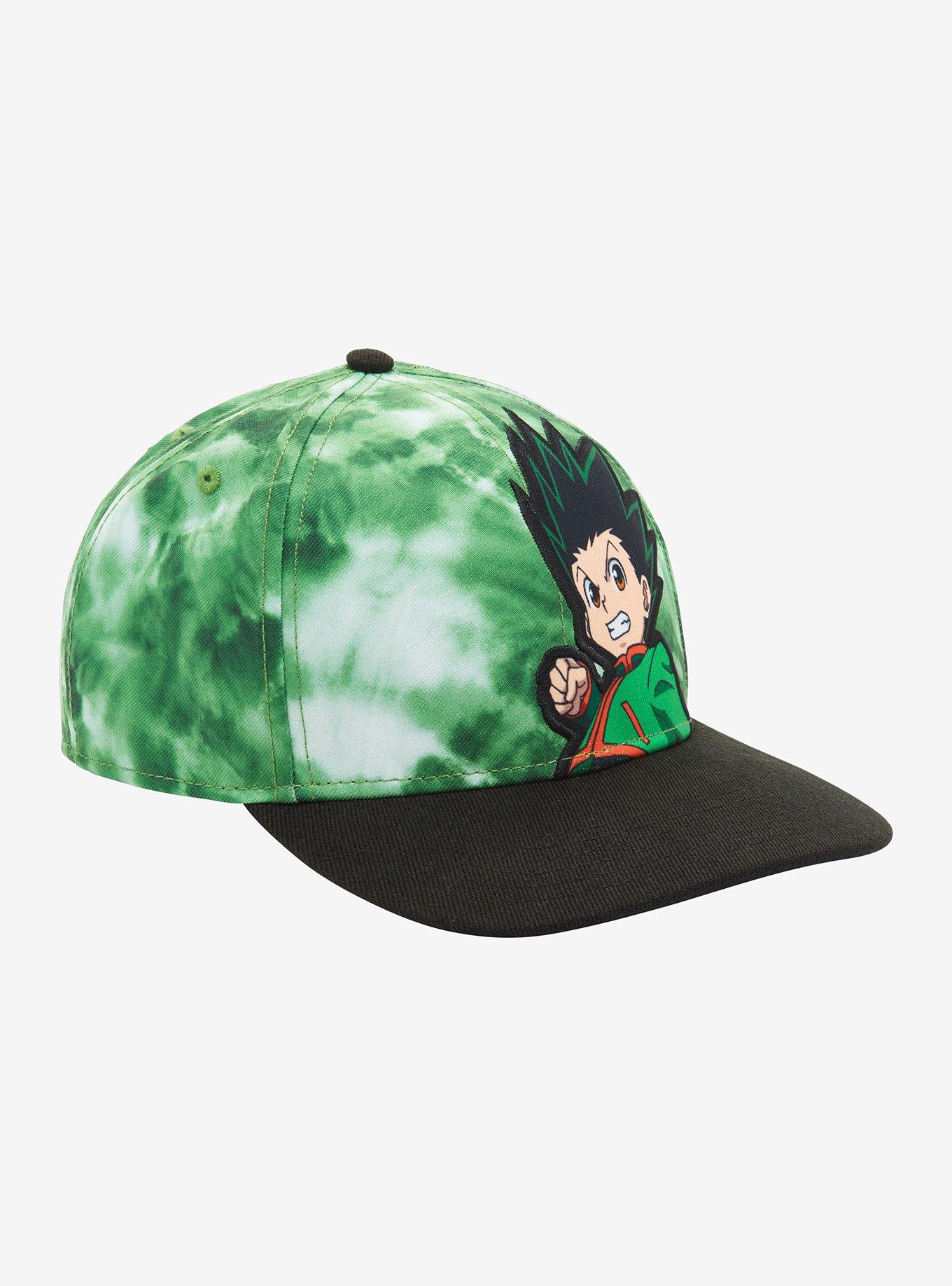 Hunter X Hunter Gon Green Wash Snapback Hat, , hi-res