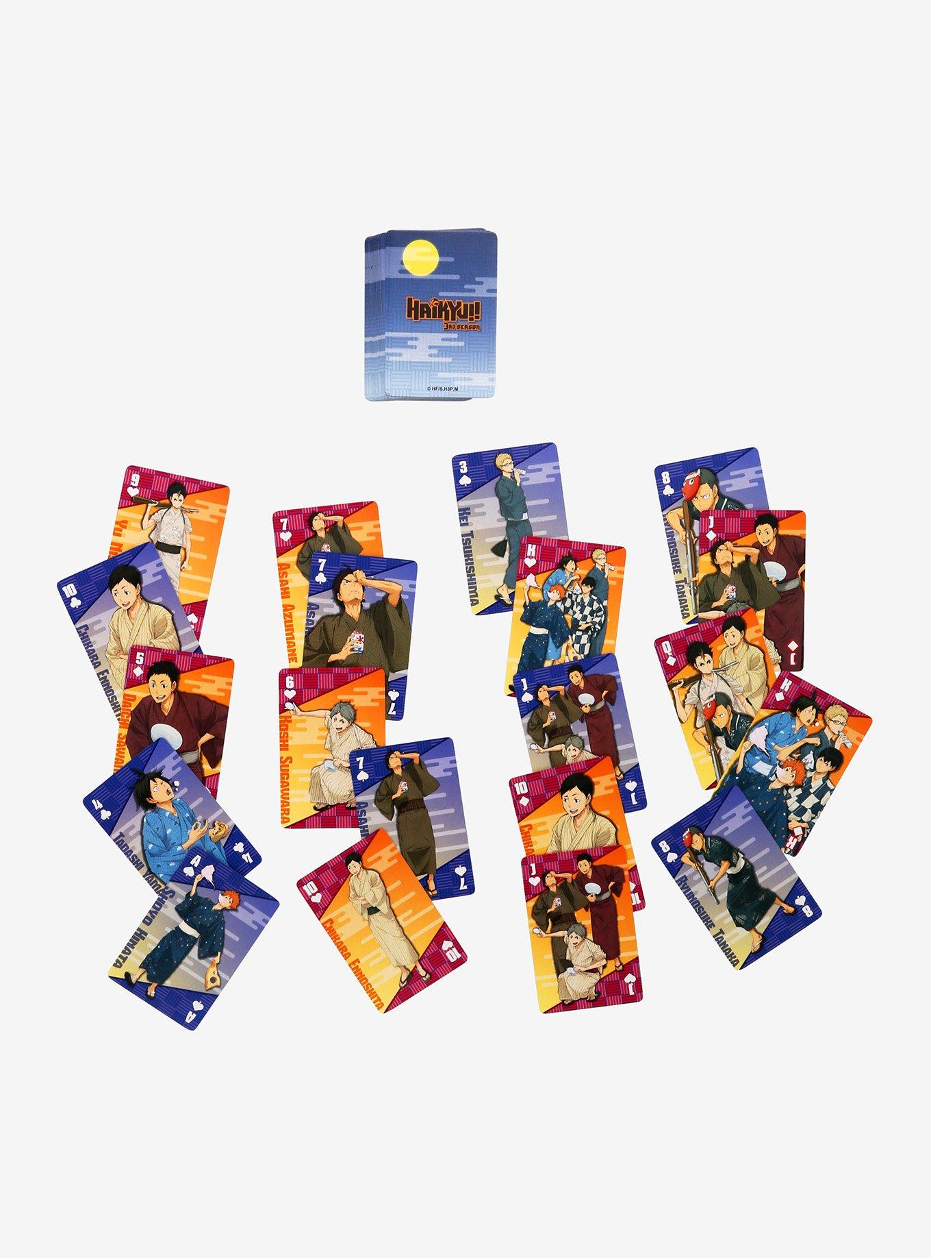 Haikyu!! 3rd Season Playing Cards | Hot Topic