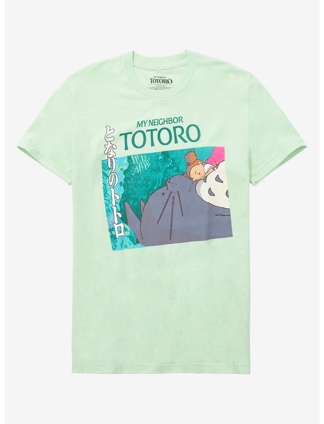 Studio Ghibli My Neighbor Totoro Best Friends T-Shirt - BoxLunch Exclusive, MINT GREEN, hi-res