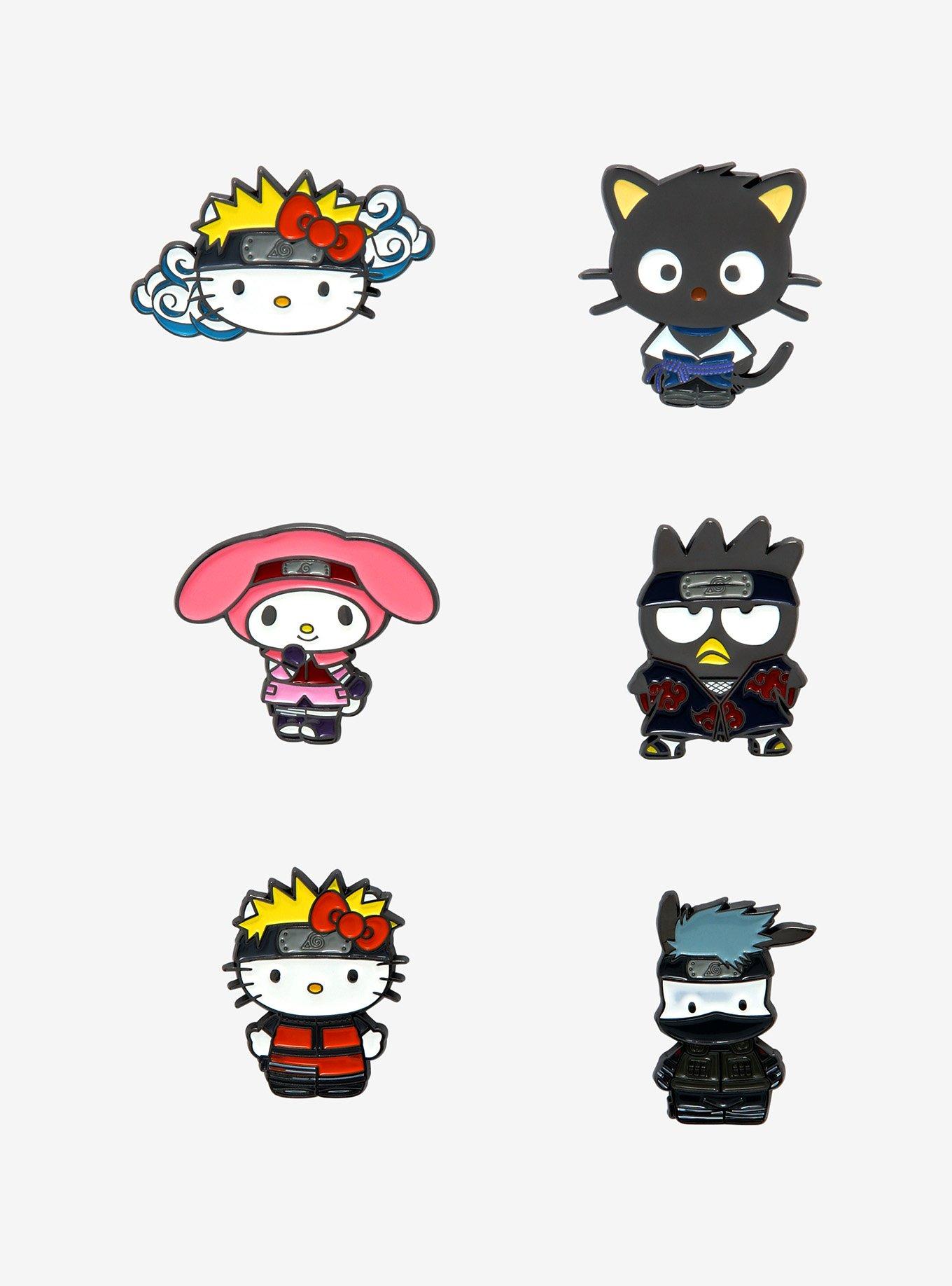Naruto Shippuden X Hello Kitty And Friends Blind Box Enamel Pin, , hi-res