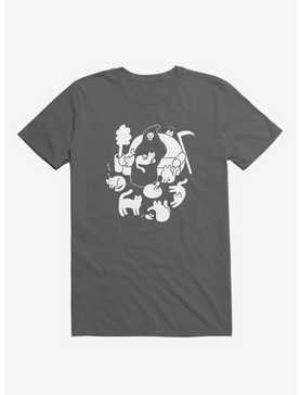 9 Lives Cat Reaper Asphalt Grey T-Shirt, , hi-res