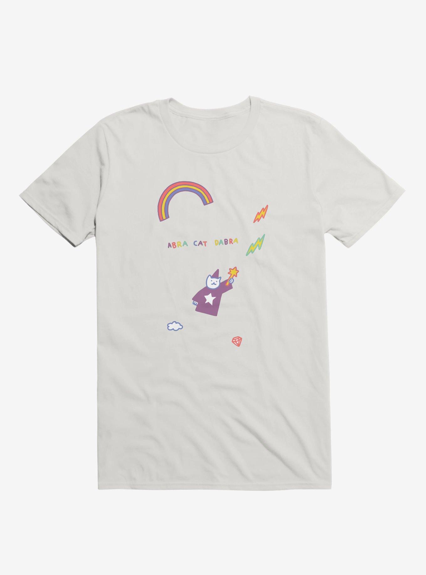 Abra Cat Dabra White T-Shirt