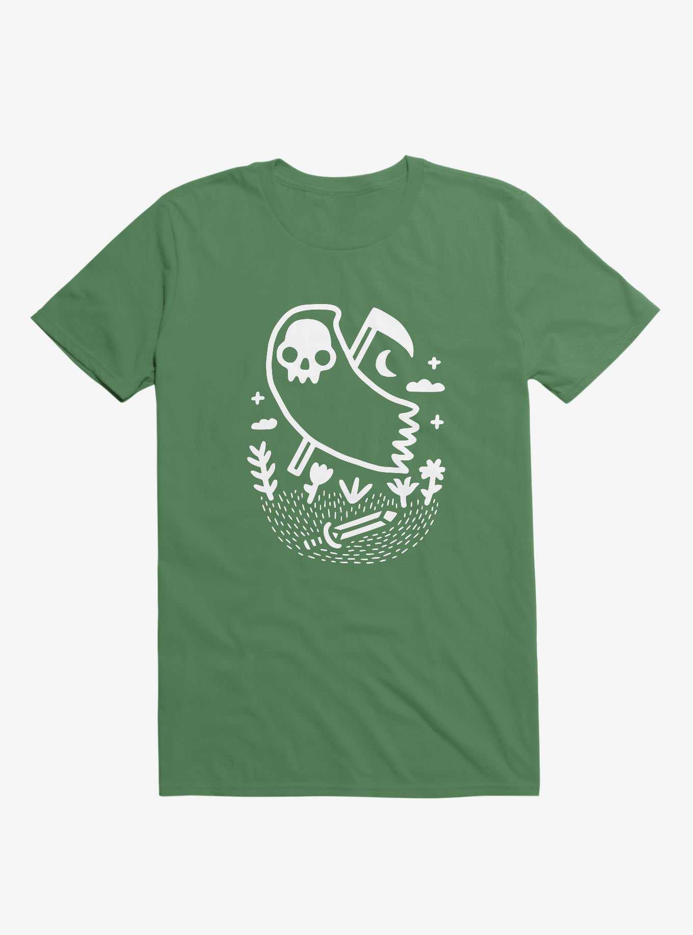 Another Grim Night Kelly Green T-Shirt, , hi-res