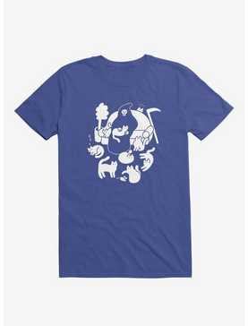 9 Lives Cat Reaper Royal Blue T-Shirt, , hi-res