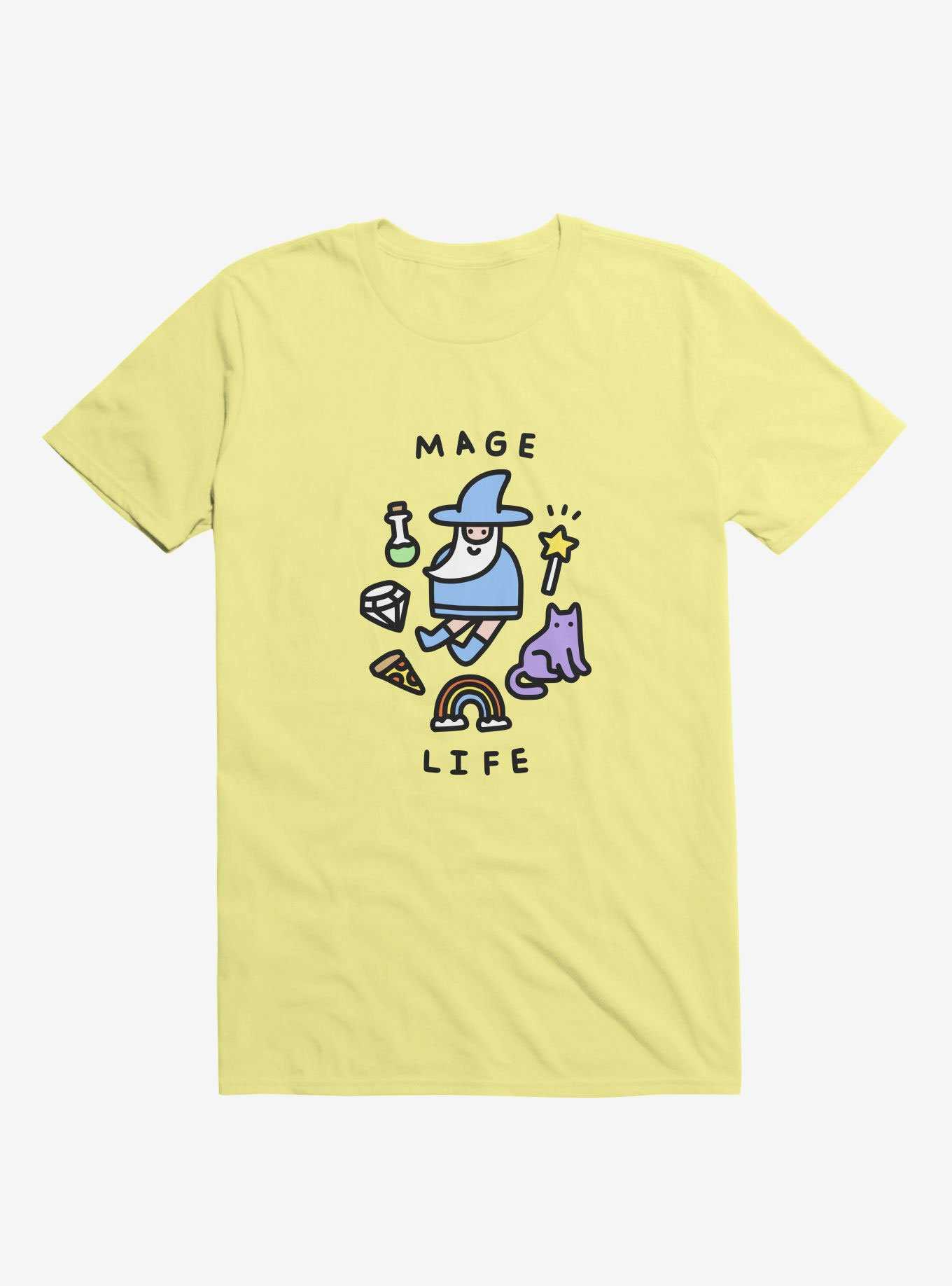 Mage Life Wizard Yellow T-Shirt, , hi-res