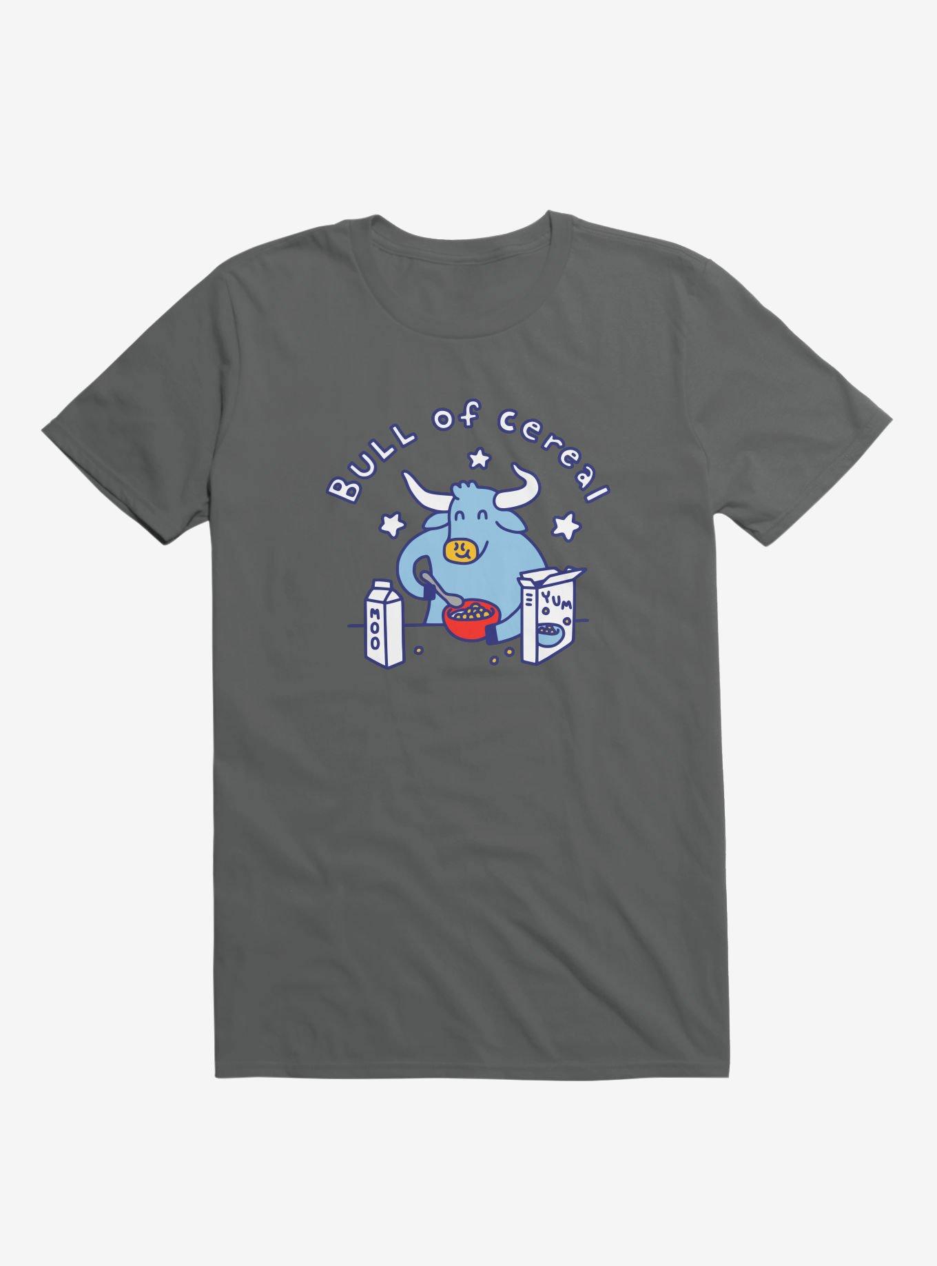 Bull Of Cereal Asphalt Grey T-Shirt, , hi-res