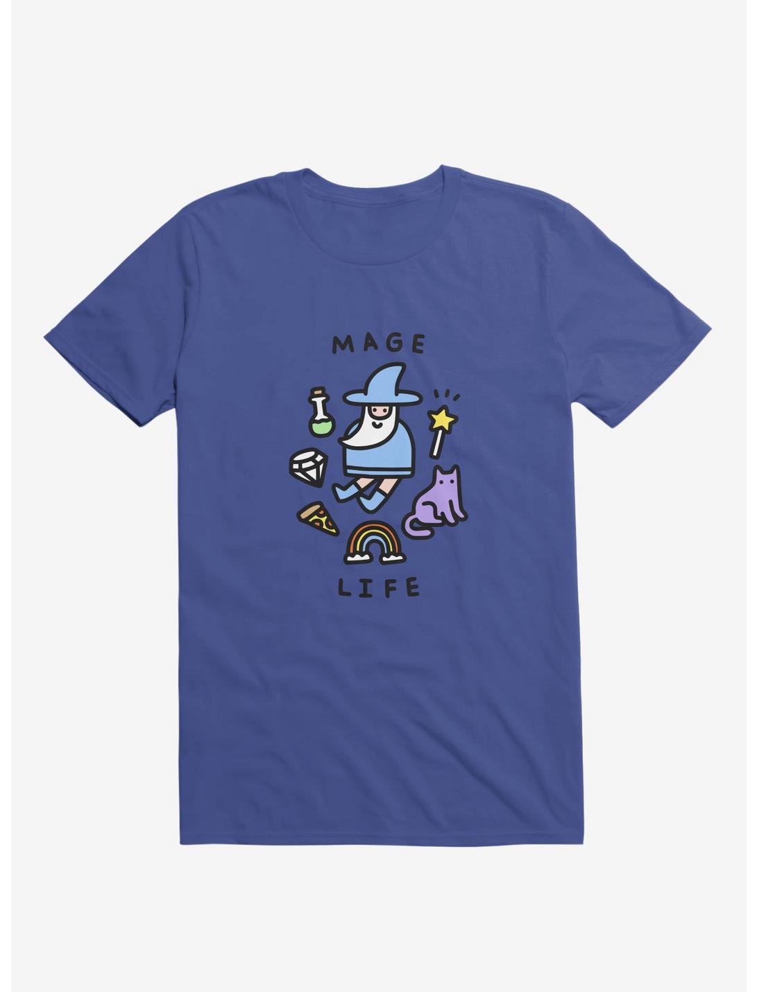 Mage Life Wizard Royal Blue T-Shirt, ROYAL, hi-res