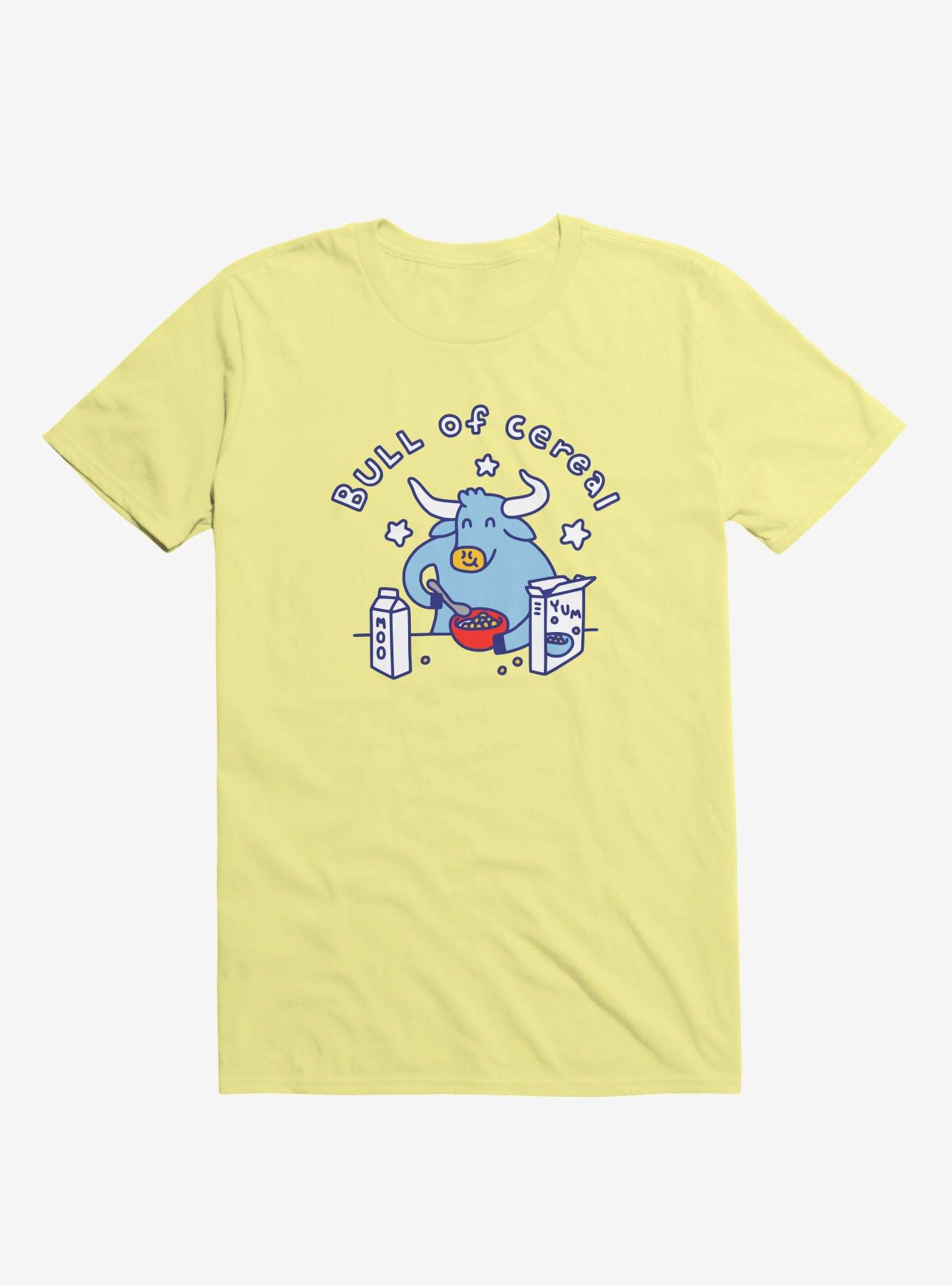 Bull Of Cereal Yellow T-Shirt, , hi-res