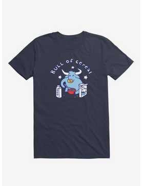 Bull Of Cereal Navy Blue T-Shirt, , hi-res