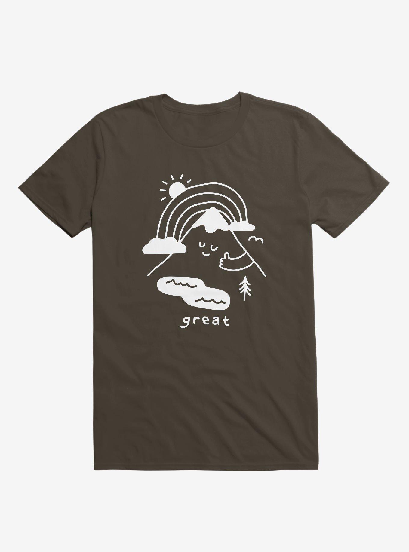 The Great Outdoors Brown T-Shirt, , hi-res