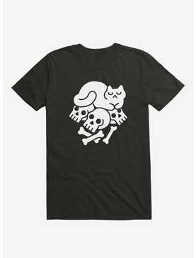 Catnap Cat Black T-Shirt, , hi-res