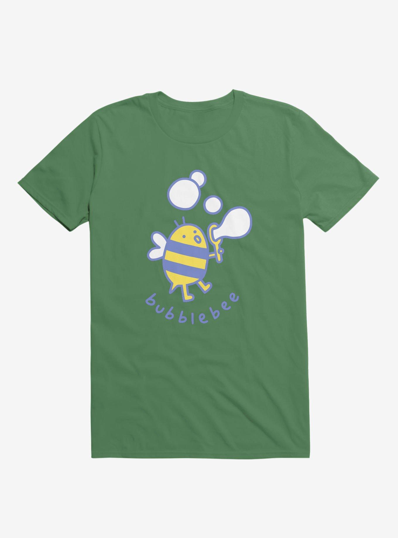 Bumblebee Bubbles Kelly Green T-Shirt, , hi-res