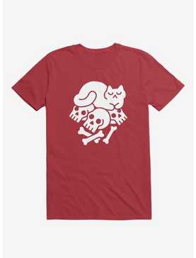 Catnap Cat Red T-Shirt, , hi-res