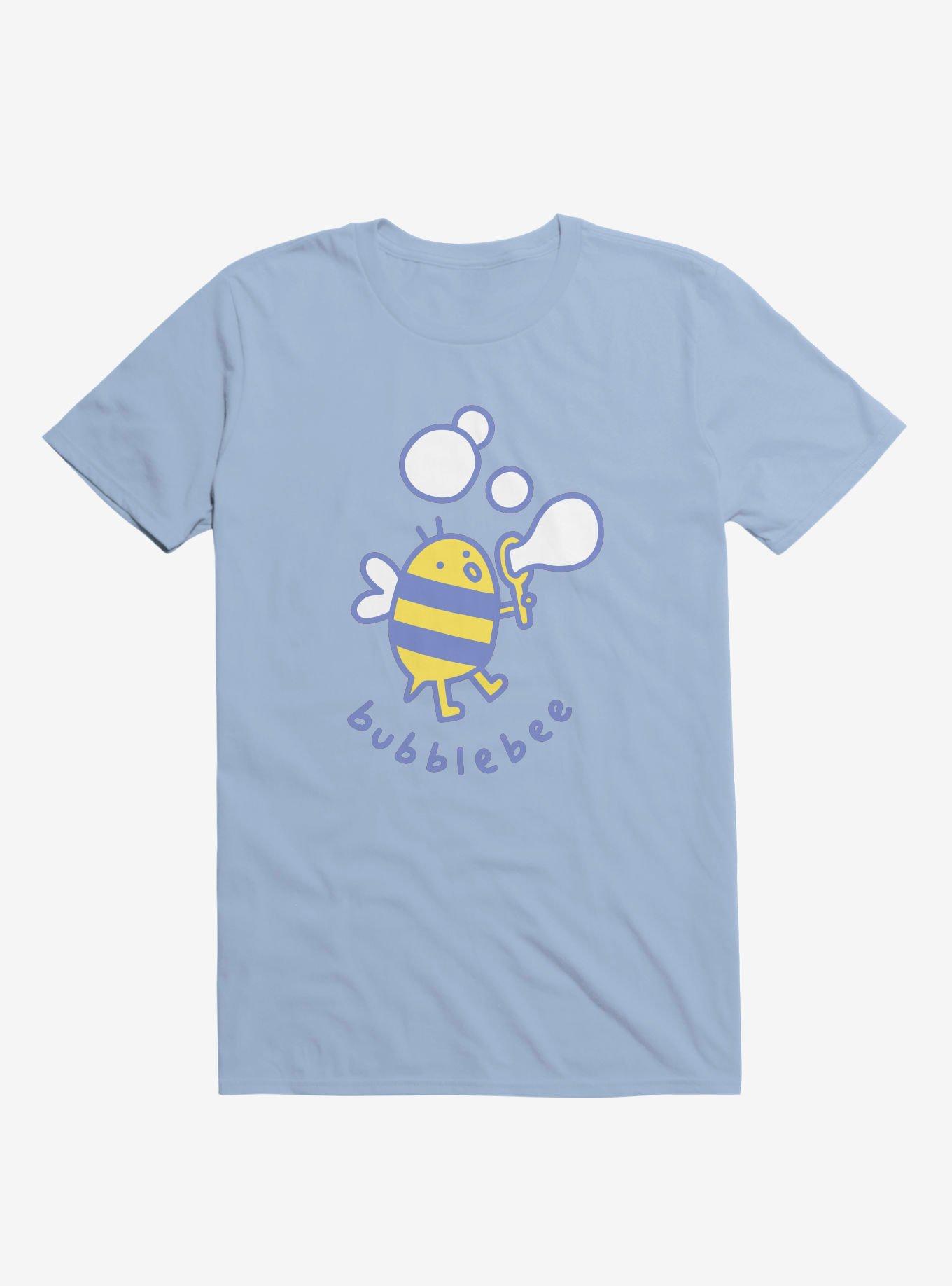 Bumblebee Bubbles Light Blue T-Shirt, LIGHT BLUE, hi-res