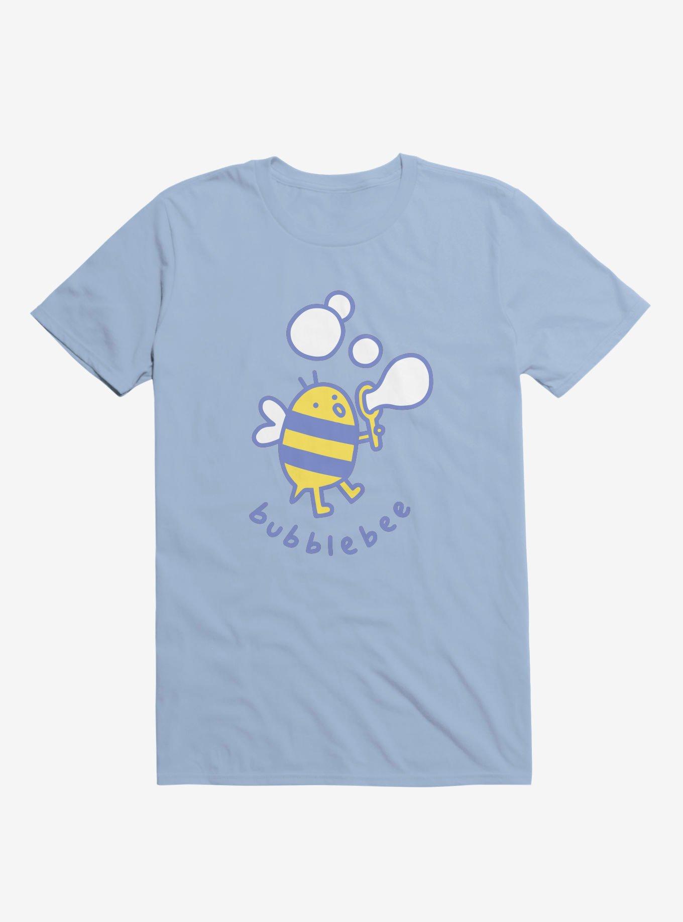 Bumblebee Bubbles Light Blue T-Shirt, , hi-res