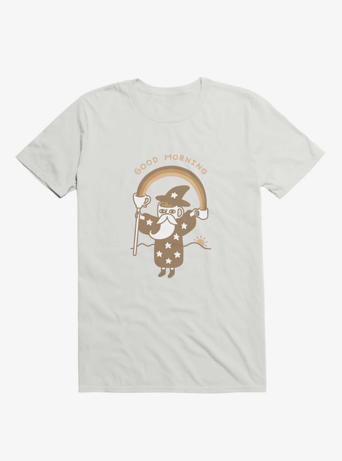 Coffee Wizard White T-Shirt, , hi-res