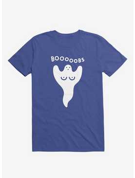 Ghost Boobs Royal Blue T-Shirt, , hi-res