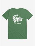 Cat Person Kelly Green T-Shirt, KELLY GREEN, hi-res