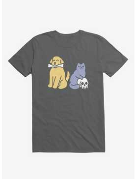 Good Dog Bad Cat Asphalt Grey T-Shirt, , hi-res