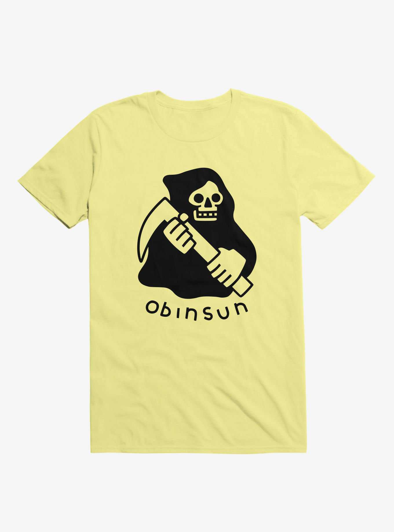 Obinsun Logo Yellow T-Shirt, , hi-res