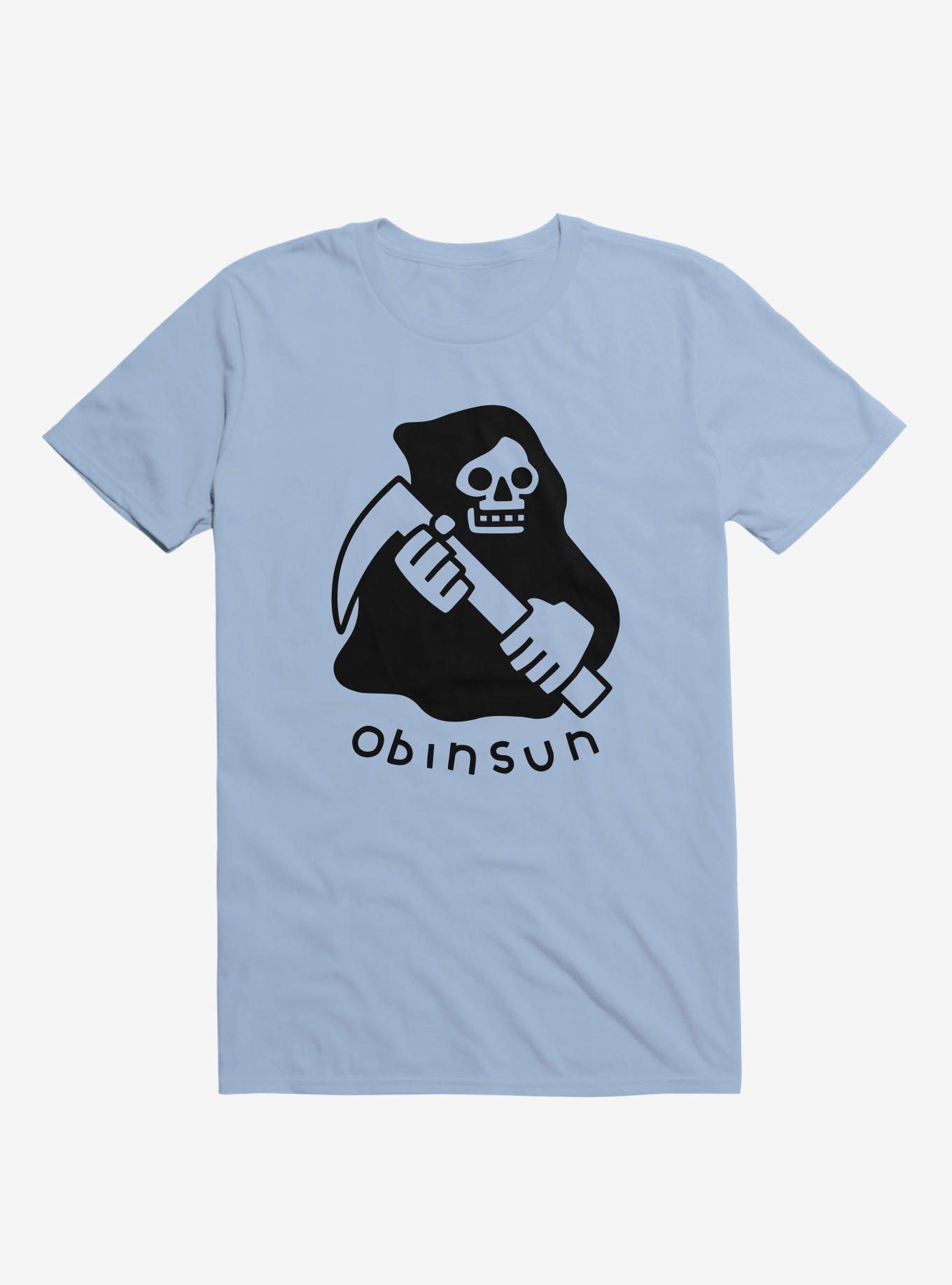 Obinsun Logo Light Blue T-Shirt, LIGHT BLUE, hi-res