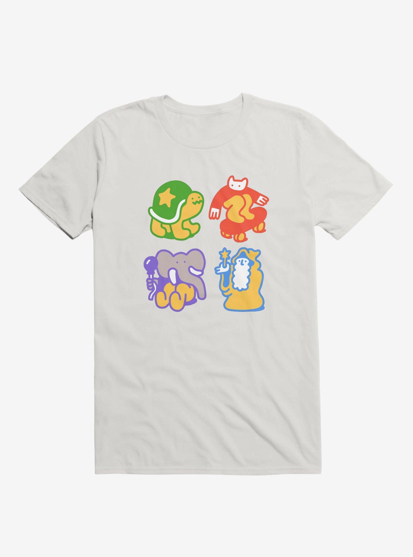 Doodle Buddies White T-Shirt, , hi-res